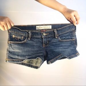 Low rise Hollister Jean Shorts